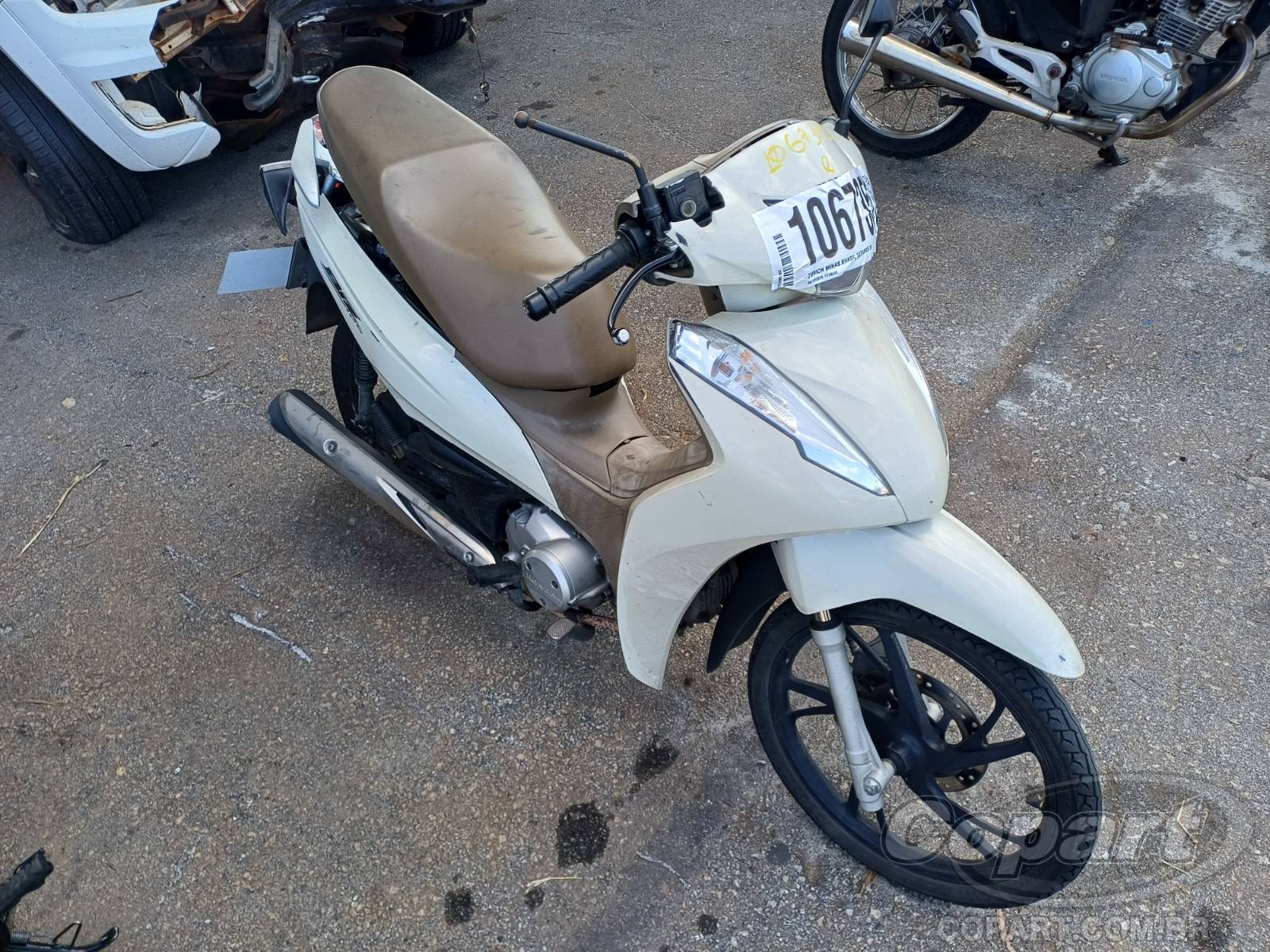 Veículo HONDA Biz 2023 HONDA BIZ 125 2023 em leilão