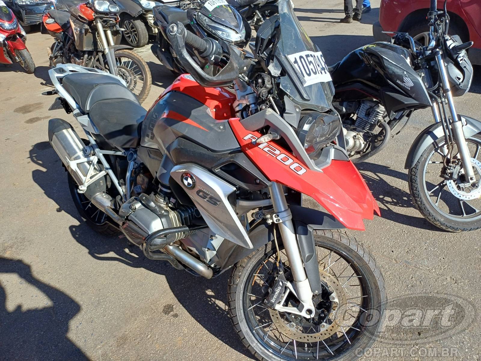 Veículo BMW R 1200 2017 BMW R 1200 GS 2017 em leilão