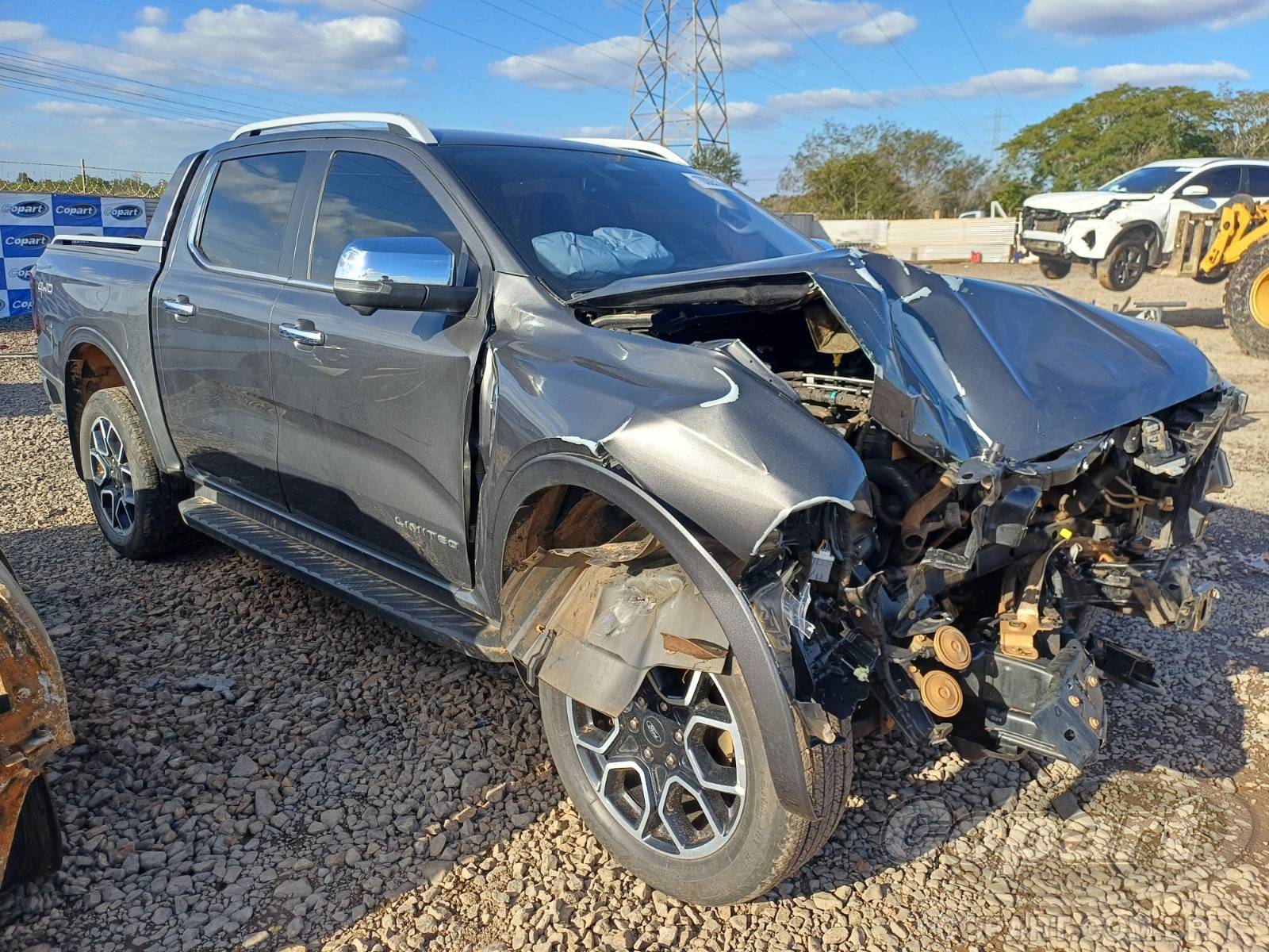 Veículo Ford Ranger 2024 FORD RANGER CD 3.0 V6 Diesel Colisão 2024 em leilão