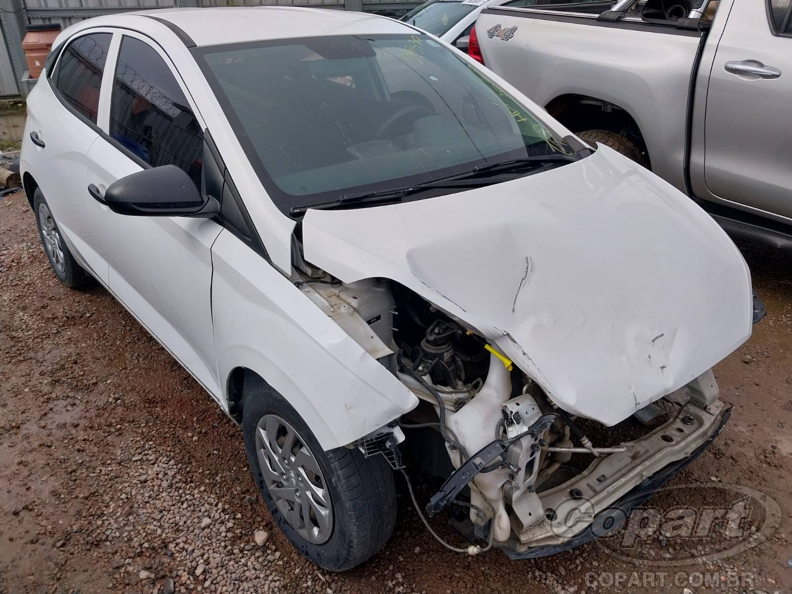 Hyundai HB20 Sense 1.0 12V CVVT 2020 Médio Dano Frontal
