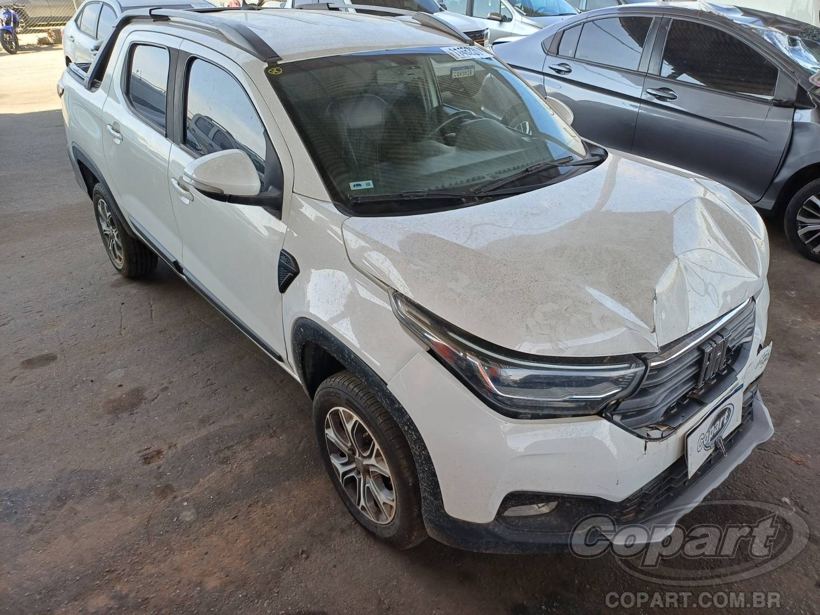 Veículo Fiat Strada FIAT STRADA CD 2021 Picape Pequena Colisão 2021 em leilão