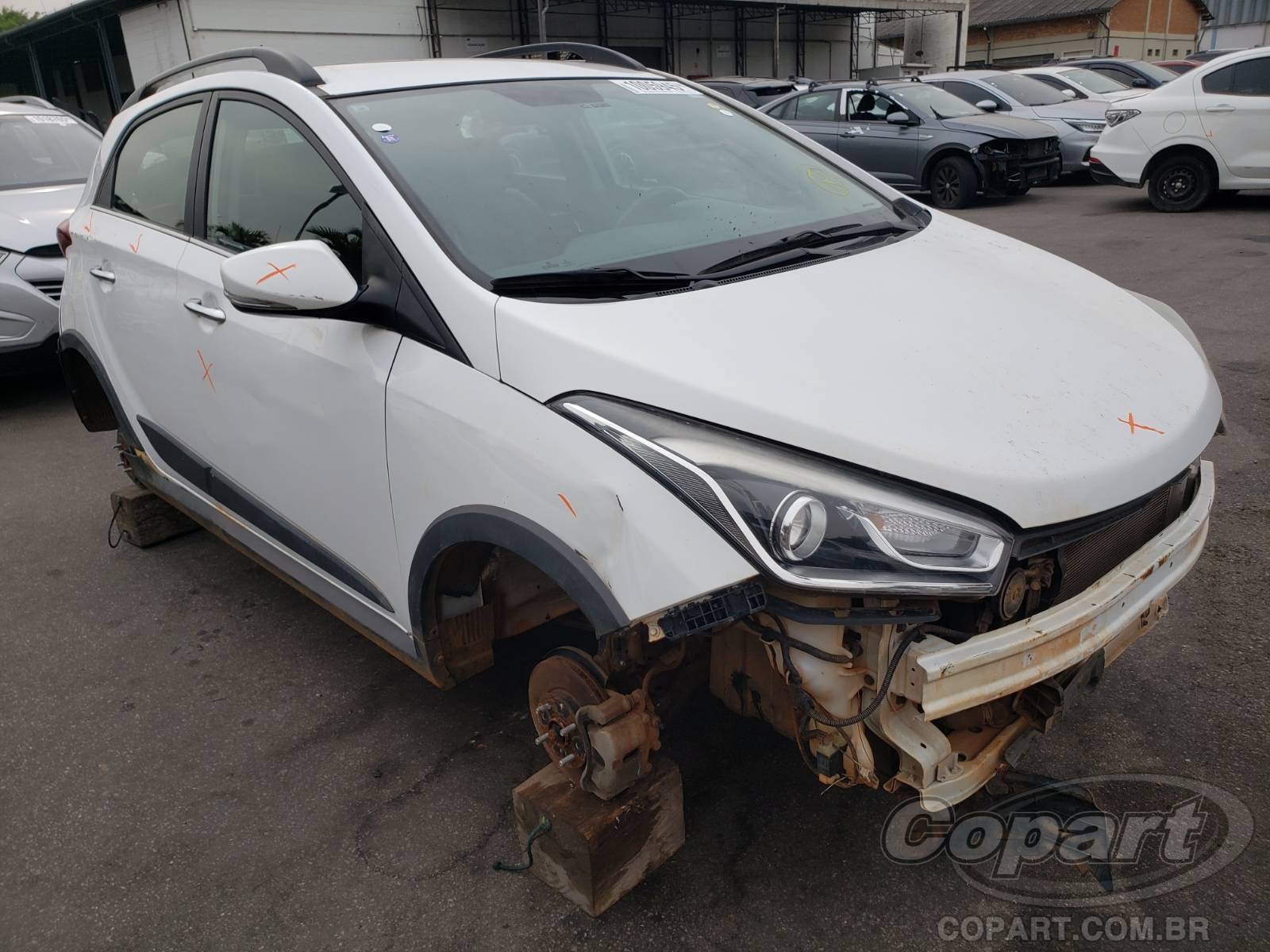Veículo Hyundai HB20 HYUNDAI HB20 X Premium 1.6 16V CVVT 2016 2017 em leilão