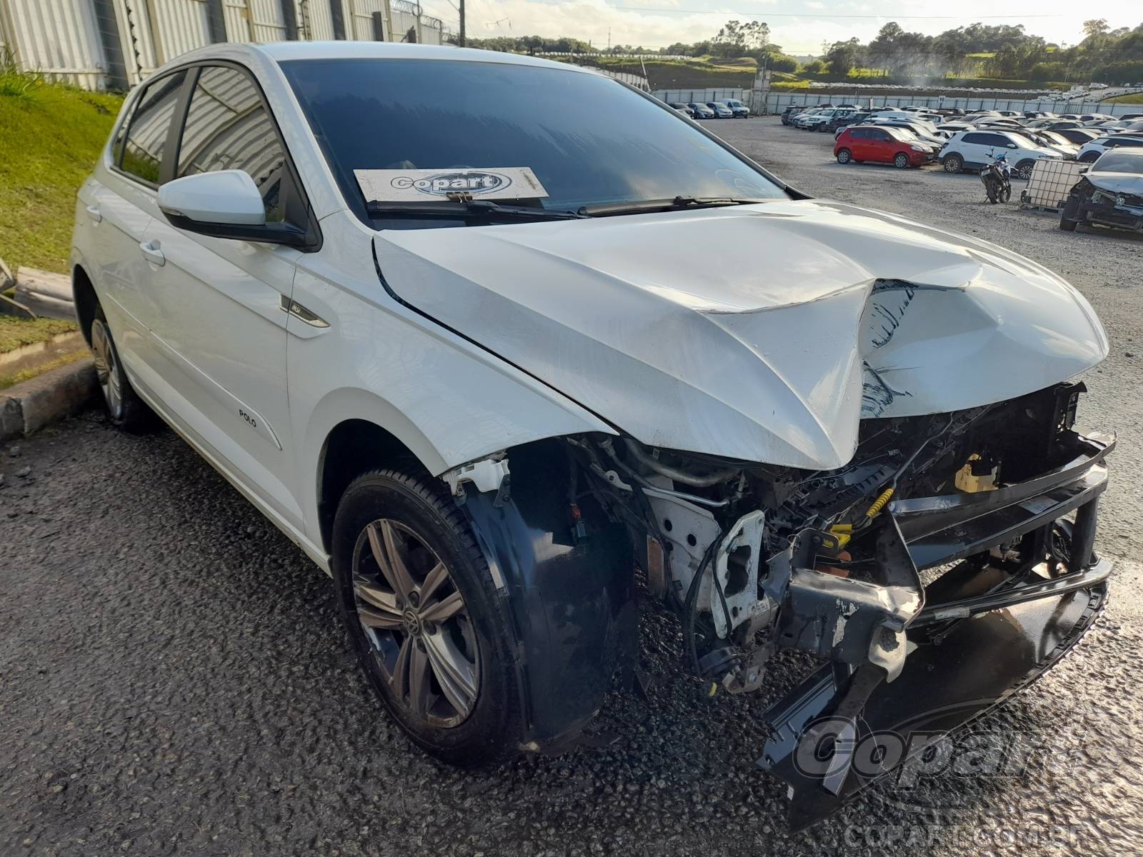 Veículo VW - VolksWagen Polo Volkswagen Polo 1.6 16V MSI 2021 Pequena Monta 2021 em leilão