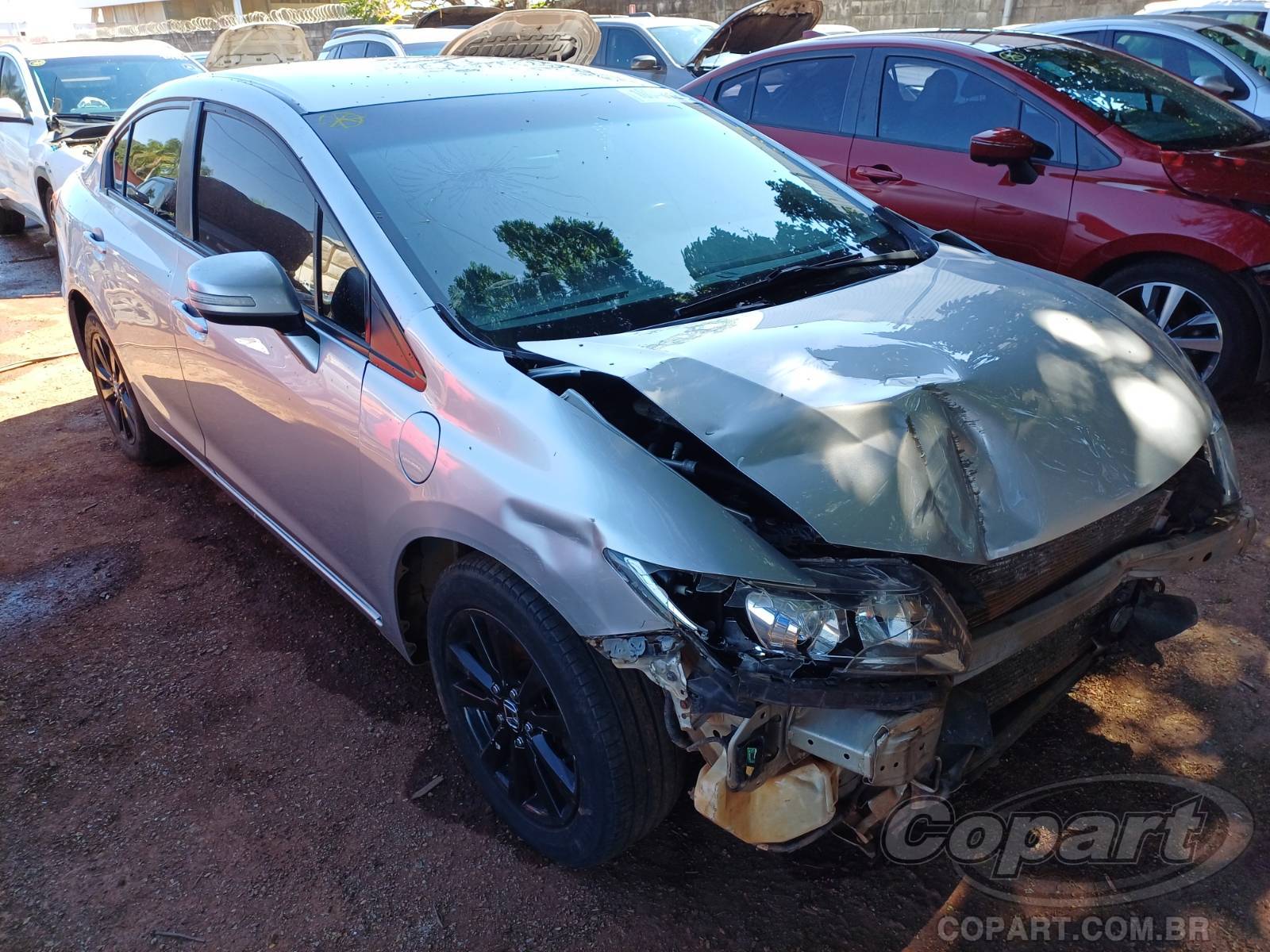 Veículo Honda Civic HONDA CIVIC LXS 1.8 16V i-VTEC 2014 2014 em leilão