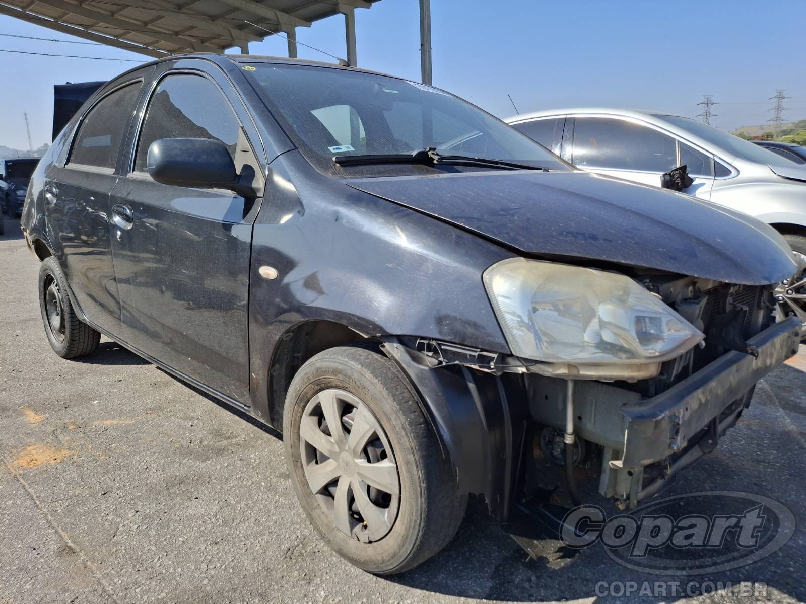 Veículo Toyota Etios TOYOTA ETIOS SEDA XS 1.5 16V 2012 2013 em leilão
