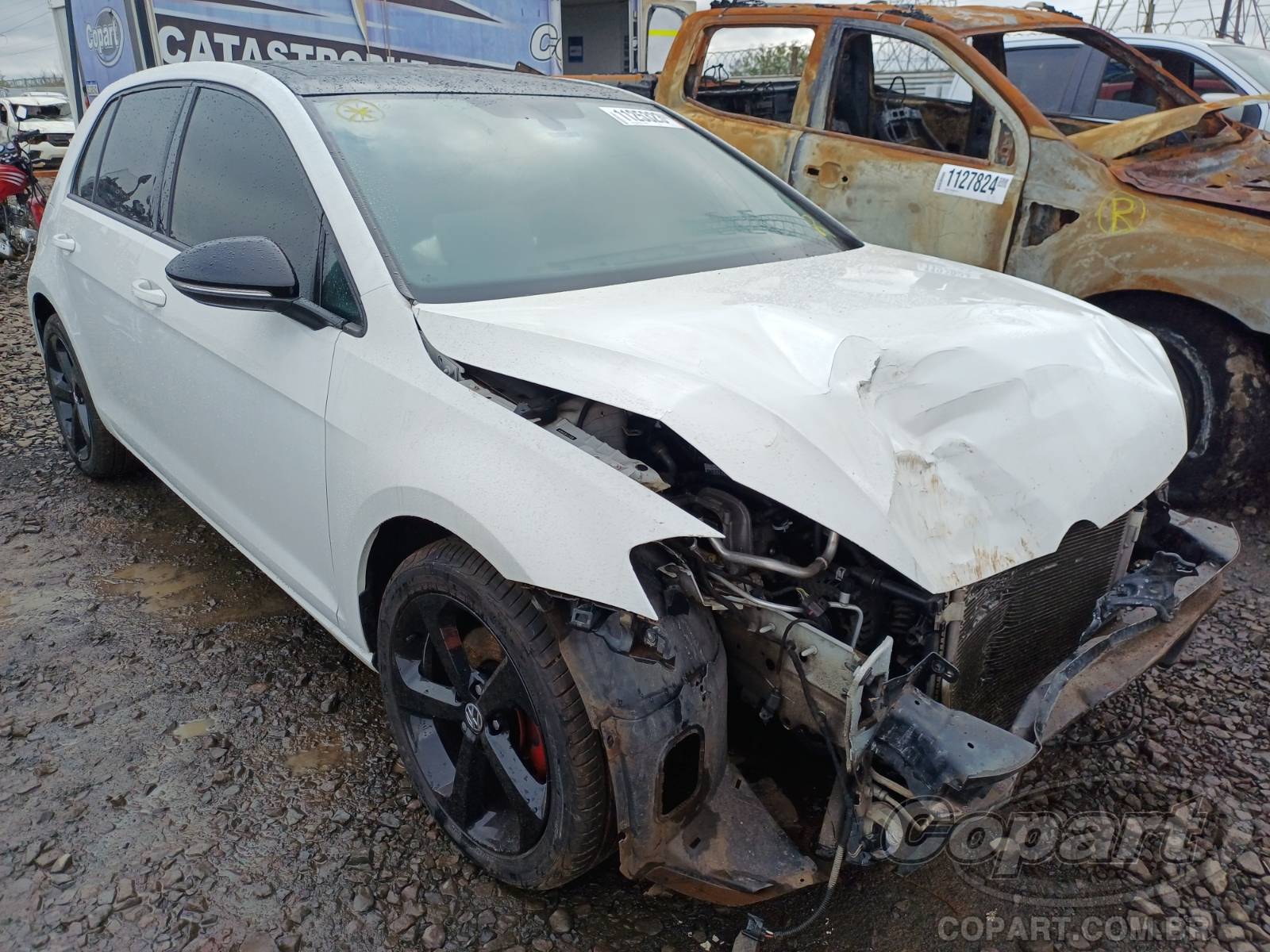 Veículo VW - VolksWagen Volkswagen VOLKSWAGEN GOLF 1.4 TSI TURBO 2014 em leilão