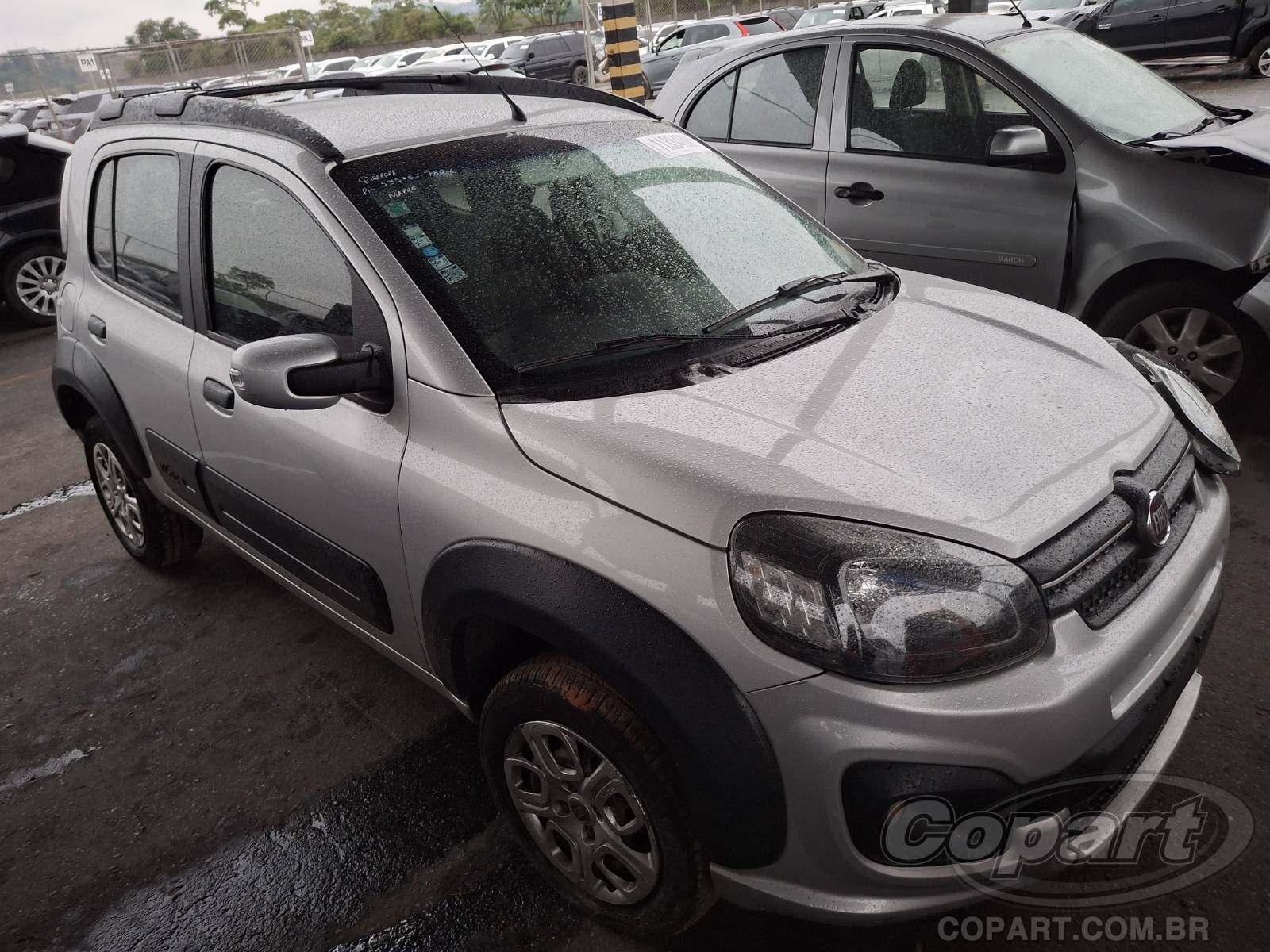 Veículo Fiat Uno Fiat Uno Way 1.0 Firefly 2017 Média Monta 2017 em leilão