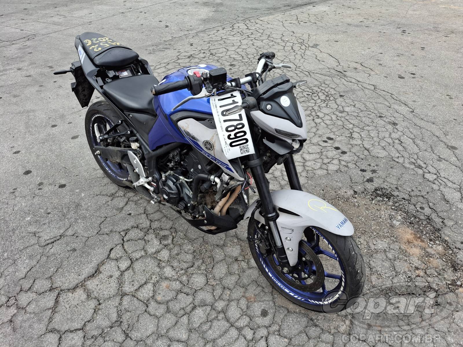 Veículo YAMAHA MT-03 Yamaha MT-03 2022 2022 em leilão