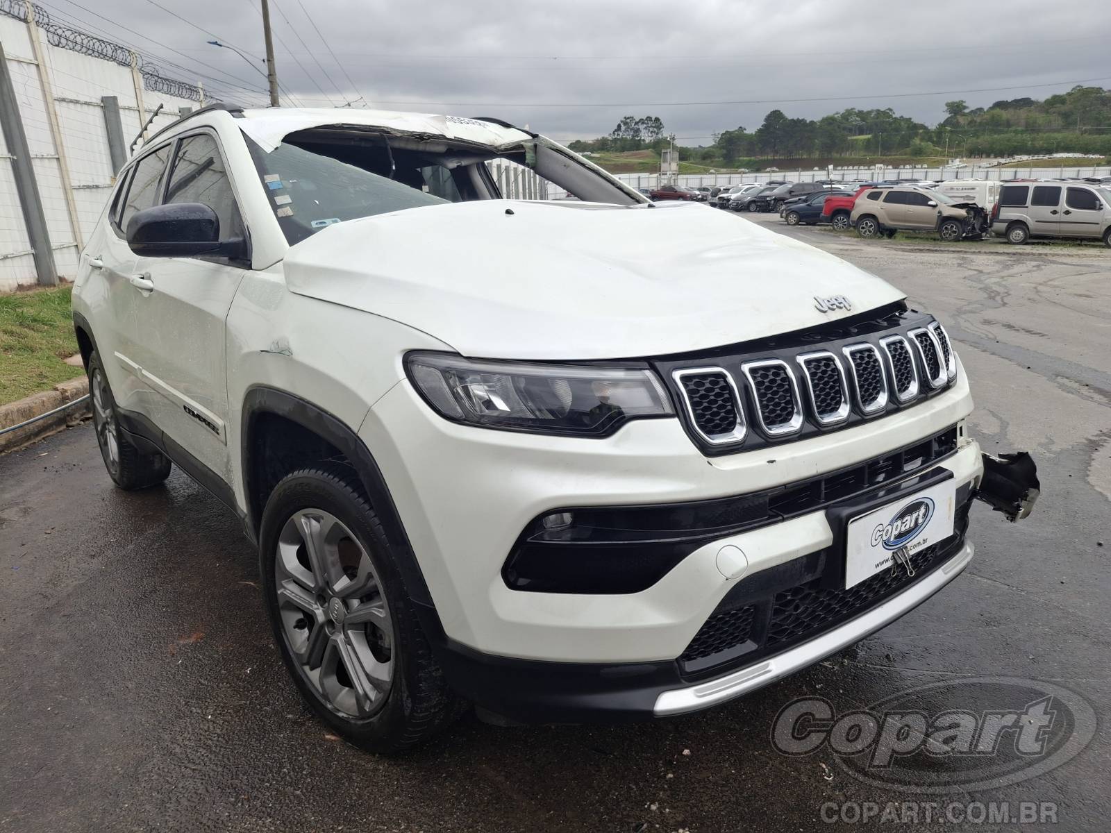 Veículo Fiat Compass JEEP COMPASS 2024 FLEXIVEL ALCOOL/GASOLINA 2024 em leilão