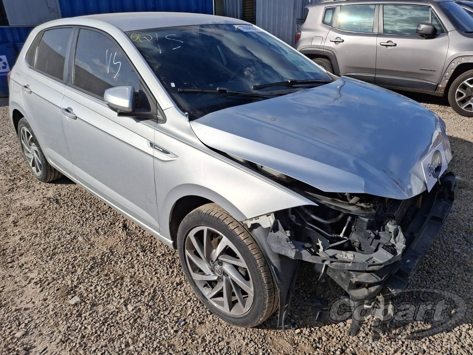 Veículo VW - VolksWagen Polo 2018 VOLKSWAGEN POLO Highline 200 AT 1.0 12V TSI Turbo 2019 em leilão