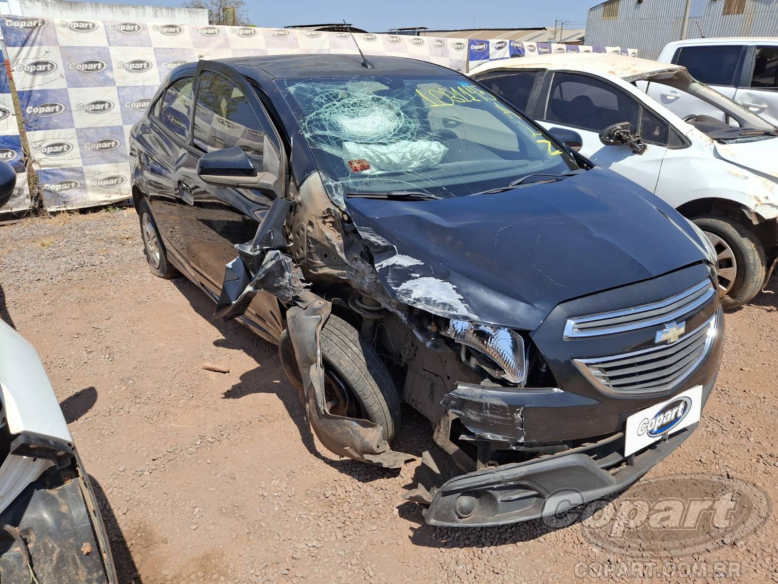 Veículo GM - Chevrolet Onix CHEVROLET ONIX LT 1.0 SPE 2013 2013 em leilão
