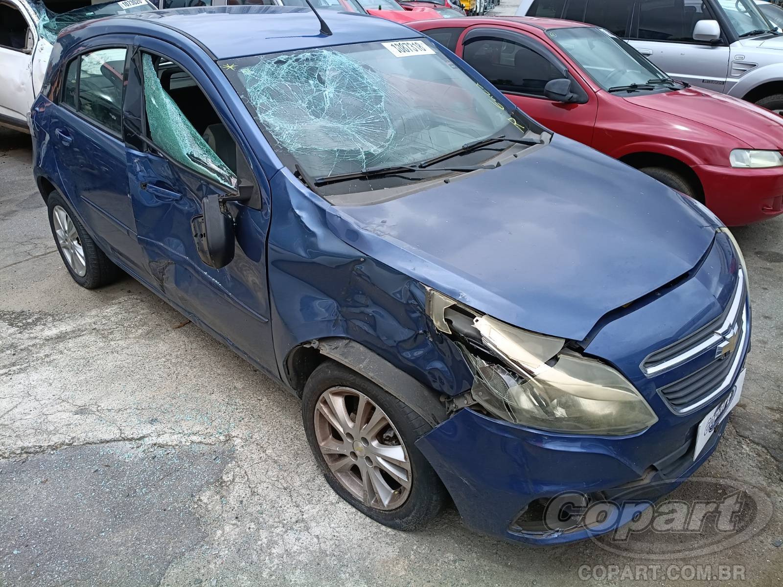 Veículo GM - Chevrolet Agile Chevrolet Agile LTZ Easytronic 1.4 Econo.Flex 2014 2014 em leilão
