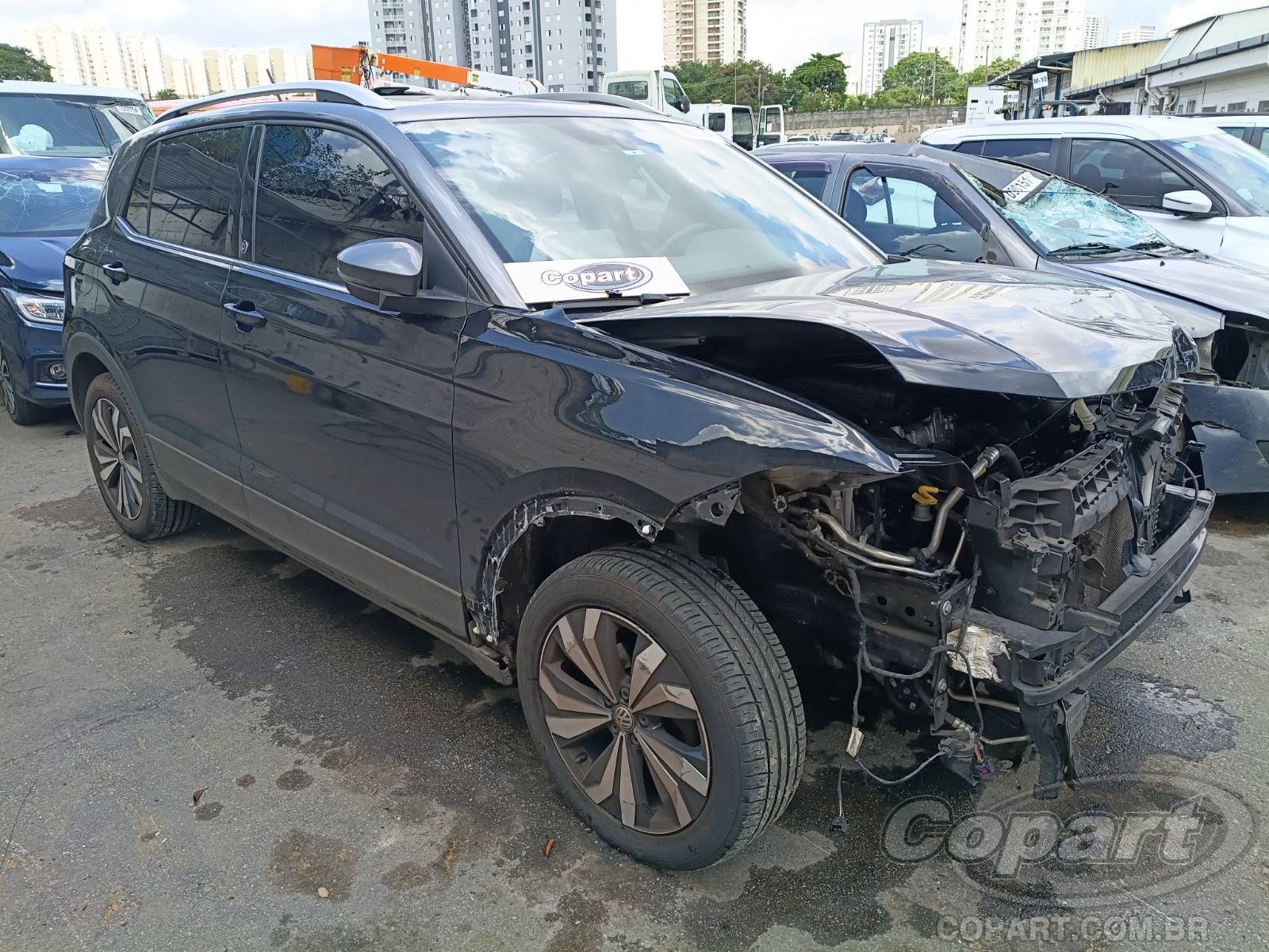 Veículo VW - VolksWagen T-Cross VOLKSWAGEN T-CROSS Highline 250 AT 1.4 16V TSI Turbo 2020 2020 em leilão