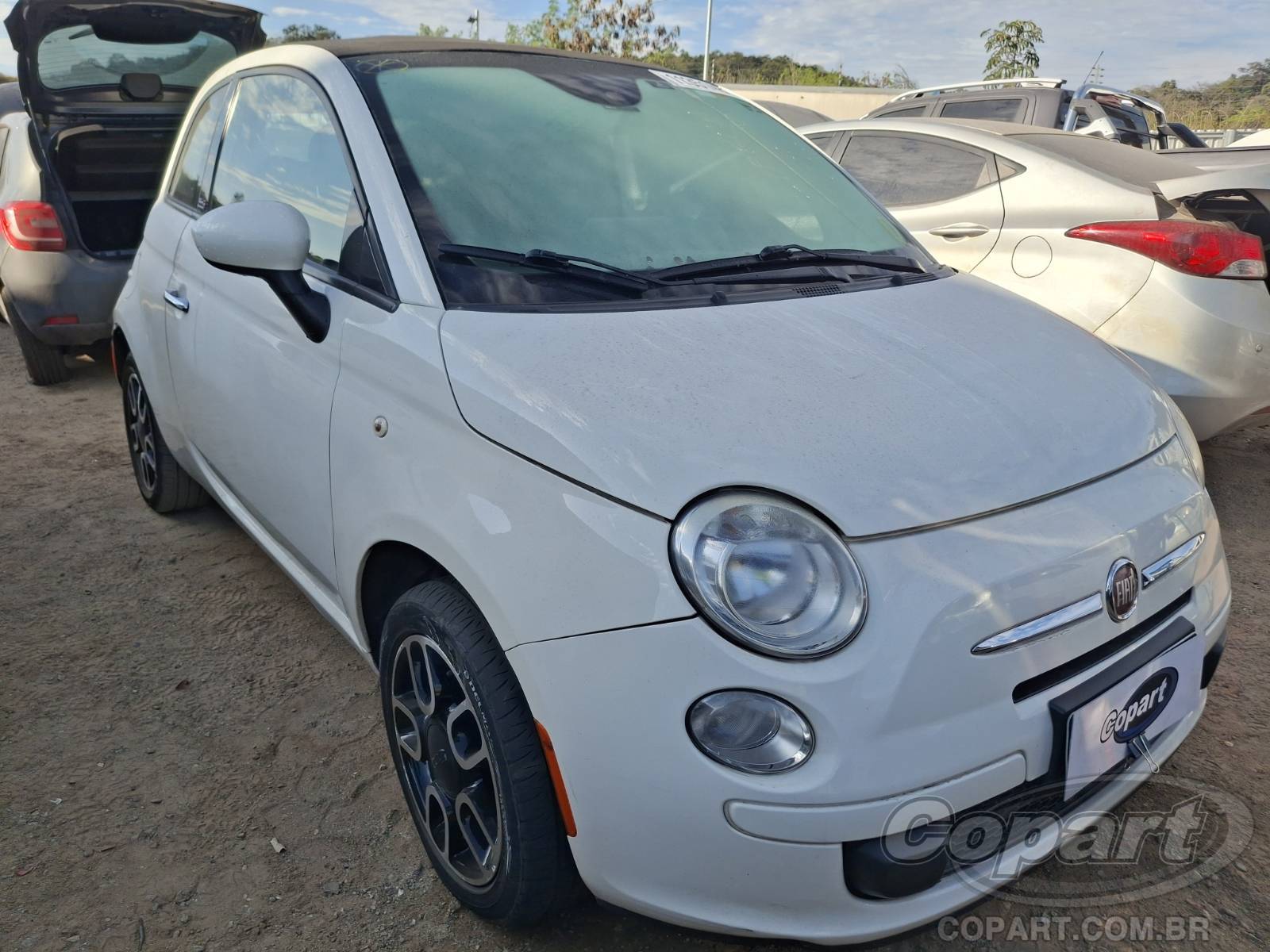 Veículo Fiat 500 FIAT 500 2015 2015 em leilão