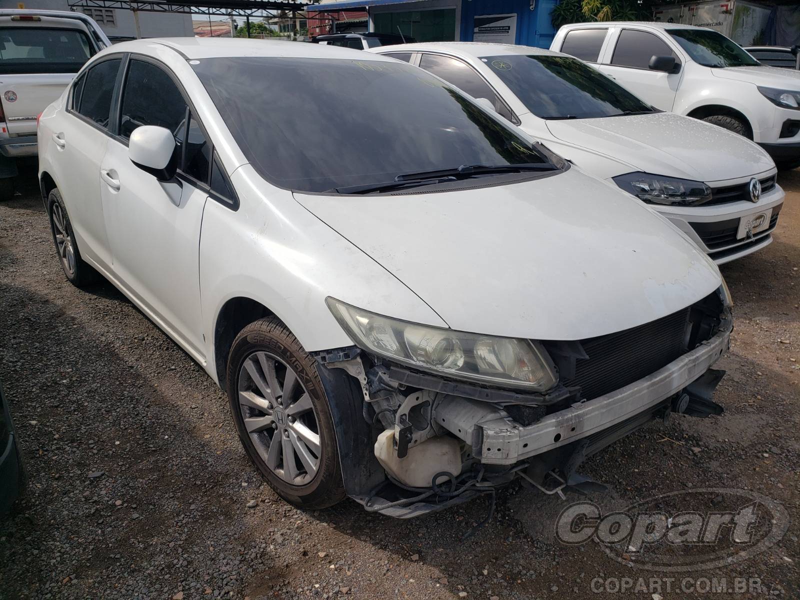Veículo Honda Civic 2015 HONDA CIVIC LXS 1.8 16V I-VTEC FLEX 2015 em leilão