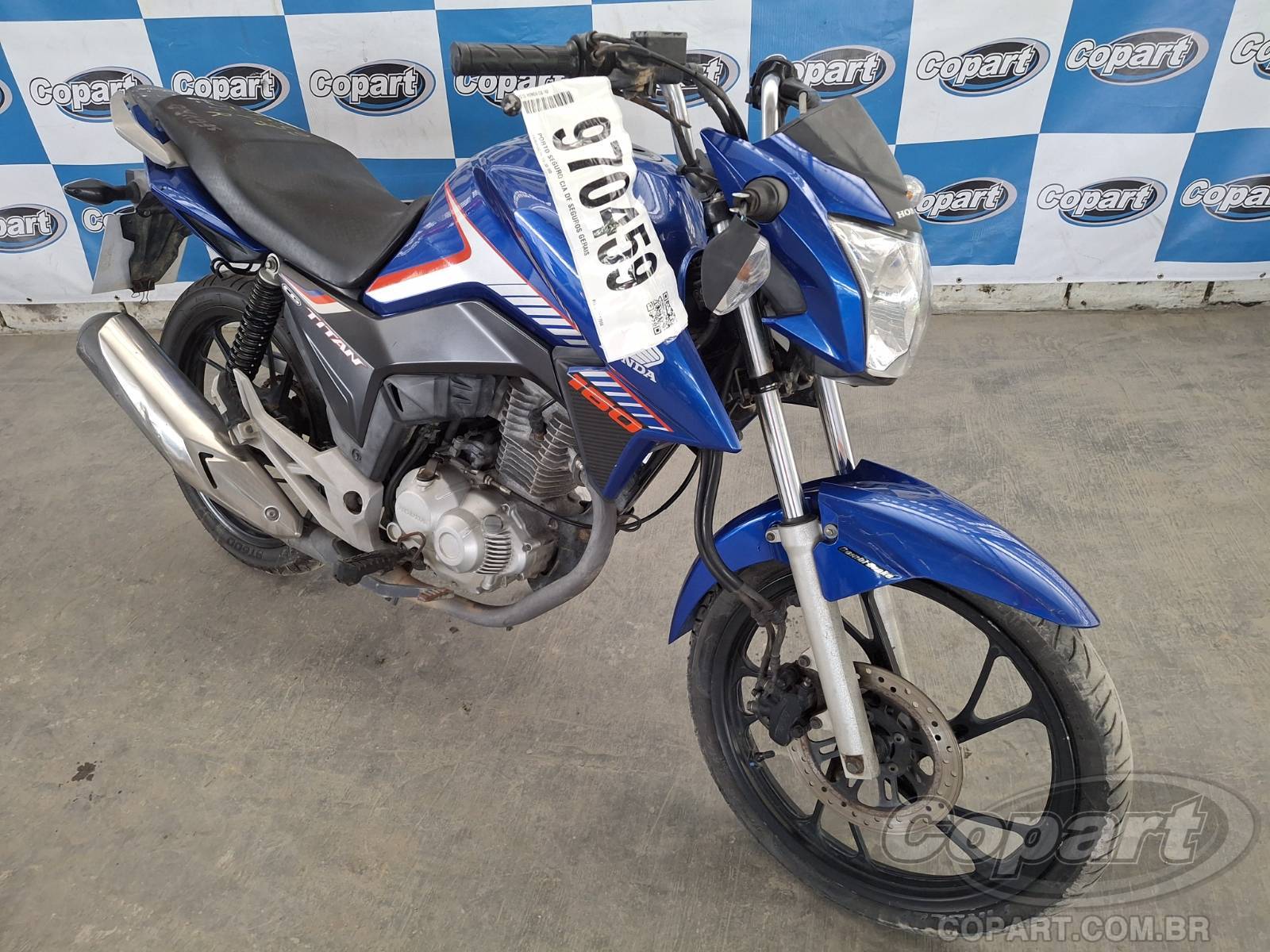 Honda CG 160 Titan CBS FlexOne 2018 Pequena Monta