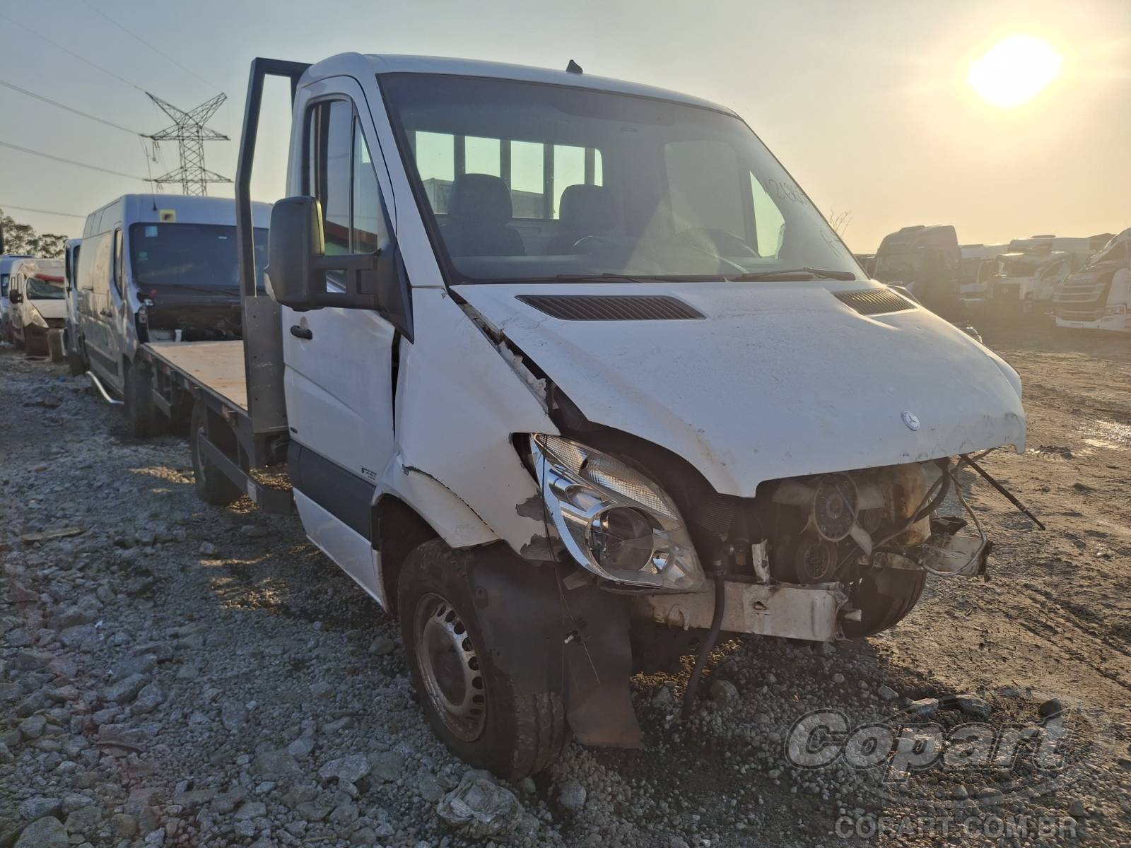 Veículo MERCEDES-BENZ Sprinter Mercedes-Benz Sprinter Chassi 415 CDI 2.2 BiTurbo 2013 em leilão