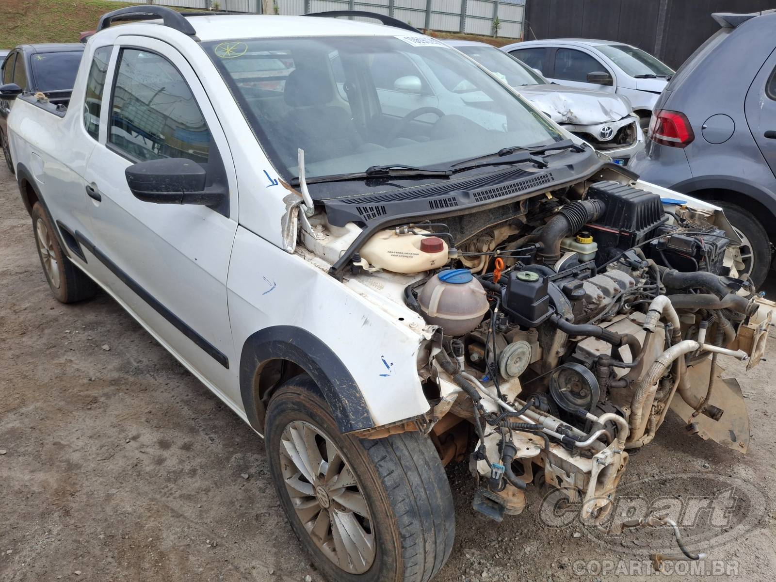 Veículo VW - VolksWagen Volkswagen Volkswagen Saveiro CE 1.6 Flex 2012 em leilão