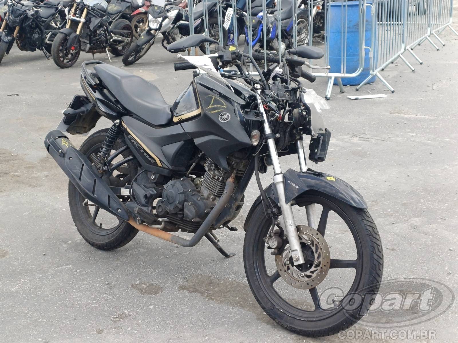 Veículo YAMAHA YBR 150 2024 YAMAHA YBR 150 FACTOR ED UBS BlueFlex 2024 em leilão