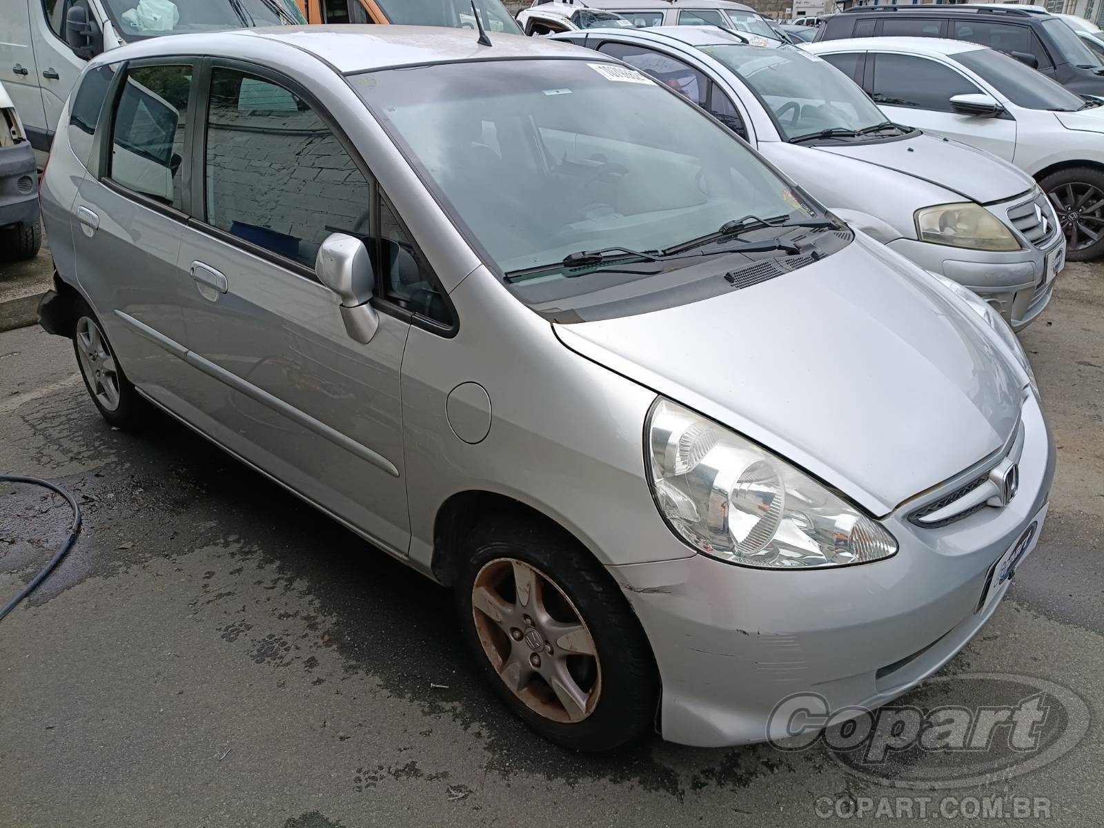 Veículo Honda Fit Honda Fit LXL 1.4 2008 Colisão Traseira 2008 em leilão