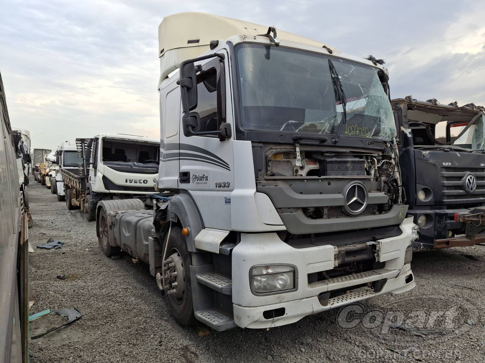 Veículo MERCEDES-BENZ Axor 2019 MERCEDES BENZ AXOR Caminhão 2019 em leilão