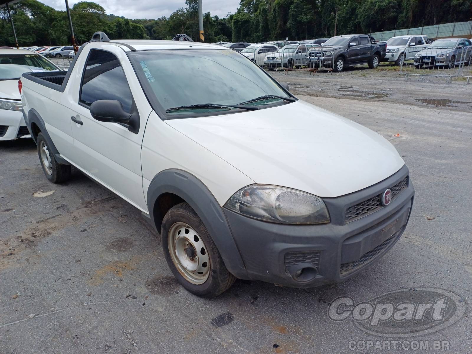 Fiat Strada Working 1.4 2016 Pequena Monta Roubada