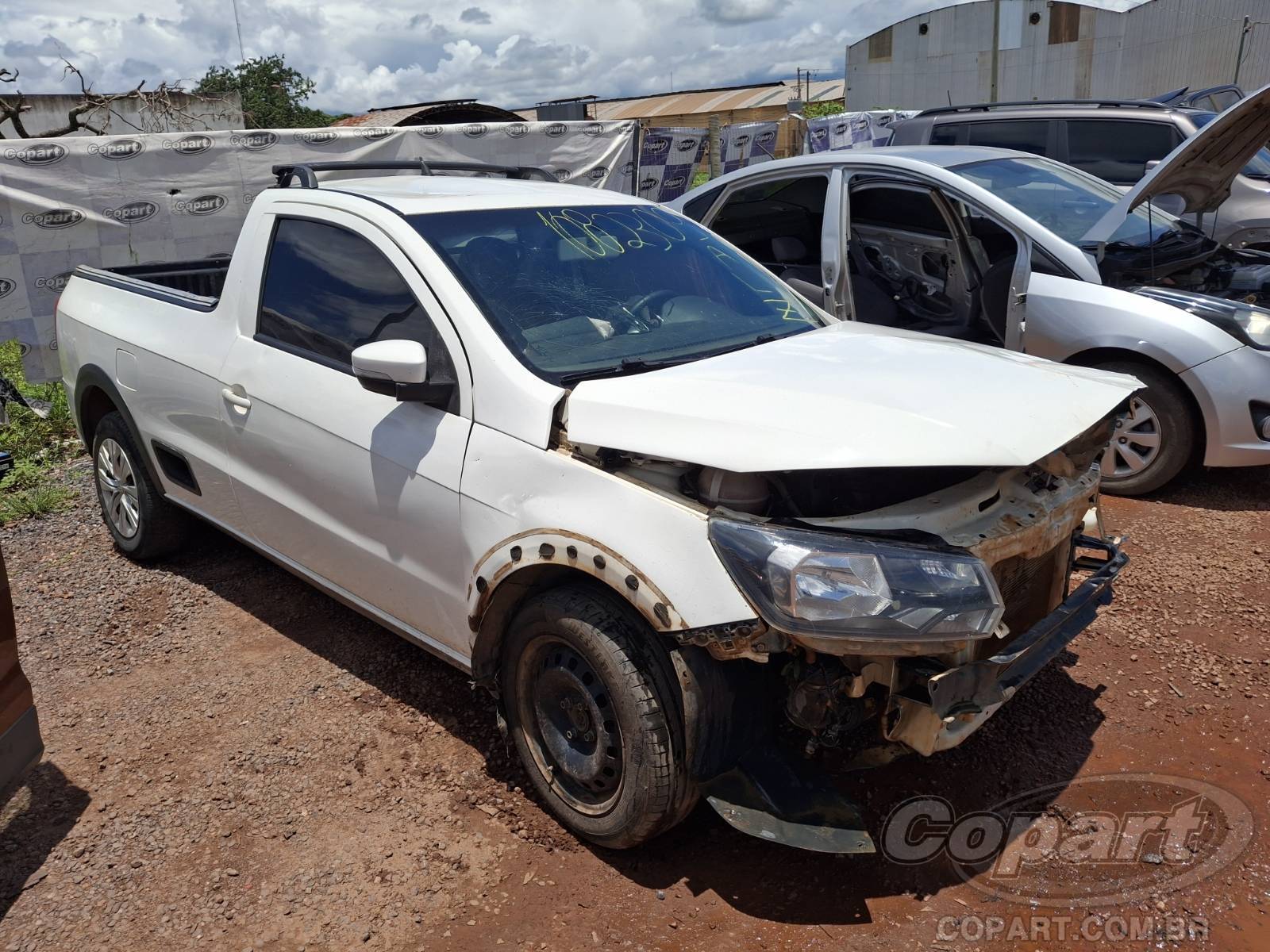 Veículo VOLKSWAGEN Saveiro Volkswagen Saveiro 1.6 MSI 2022 em leilão