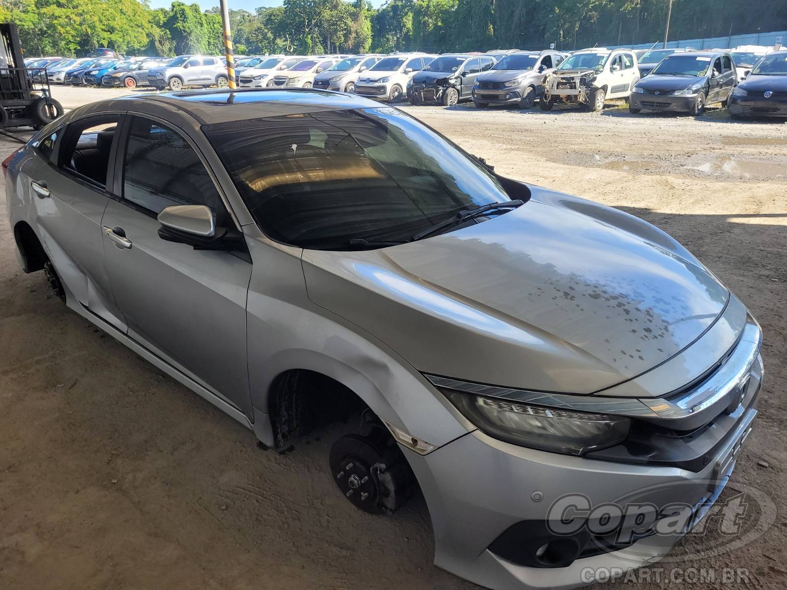 Veículo Honda Civic 2019 HONDA CIVIC Touring 1.5 16V i-VTEC Turbo 2019 em leilão