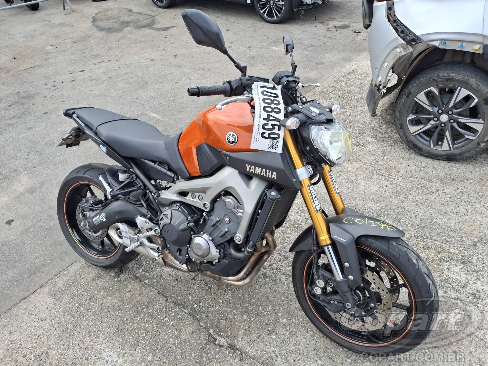 Veículo YAMAHA MT-09 Yamaha MT-09 850 ABS 2015 2015 em leilão