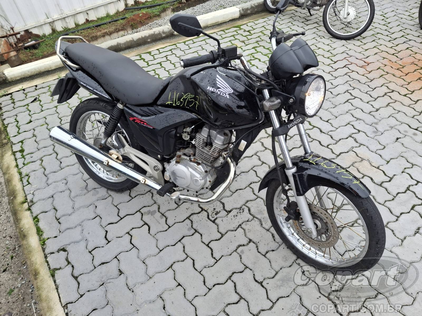 Honda CG 150 2012 em leilão