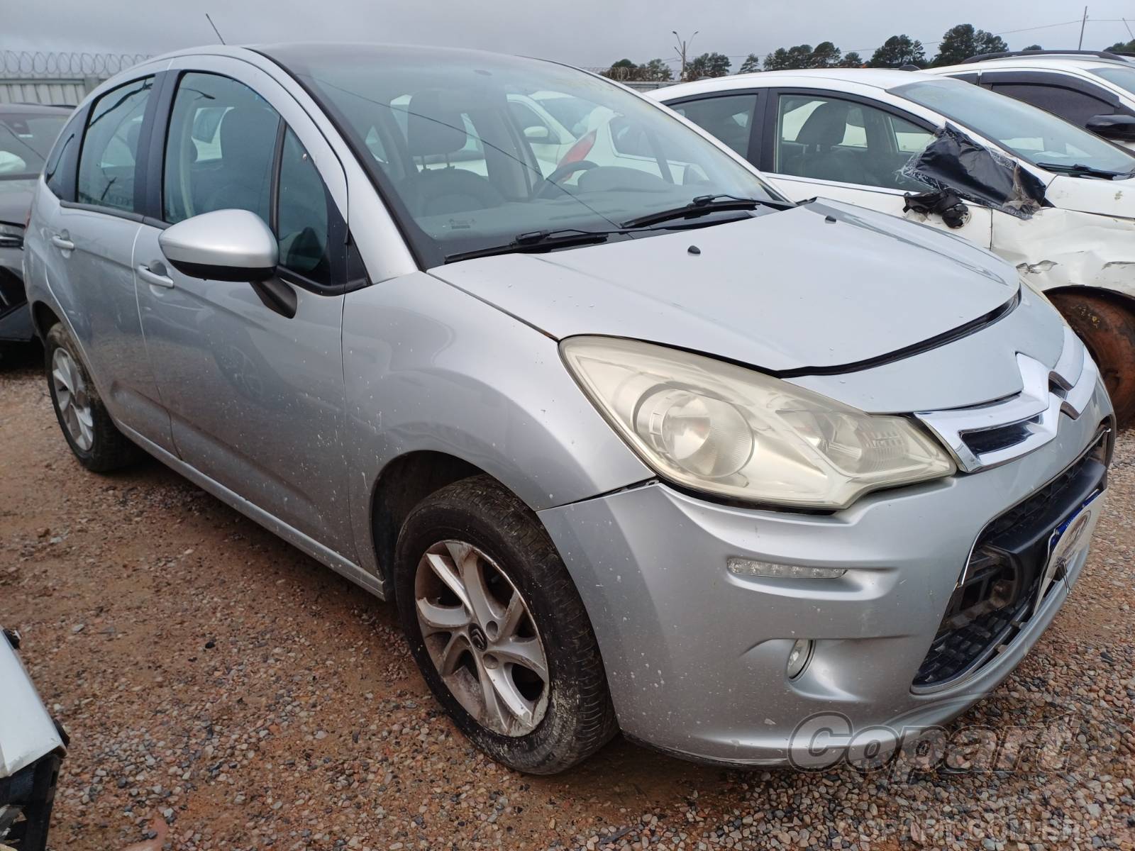 Veículo Citroën C3 Citroen C3 Tendance 1.6 16V VVT 2016 Pequena Monta 2016 em leilão