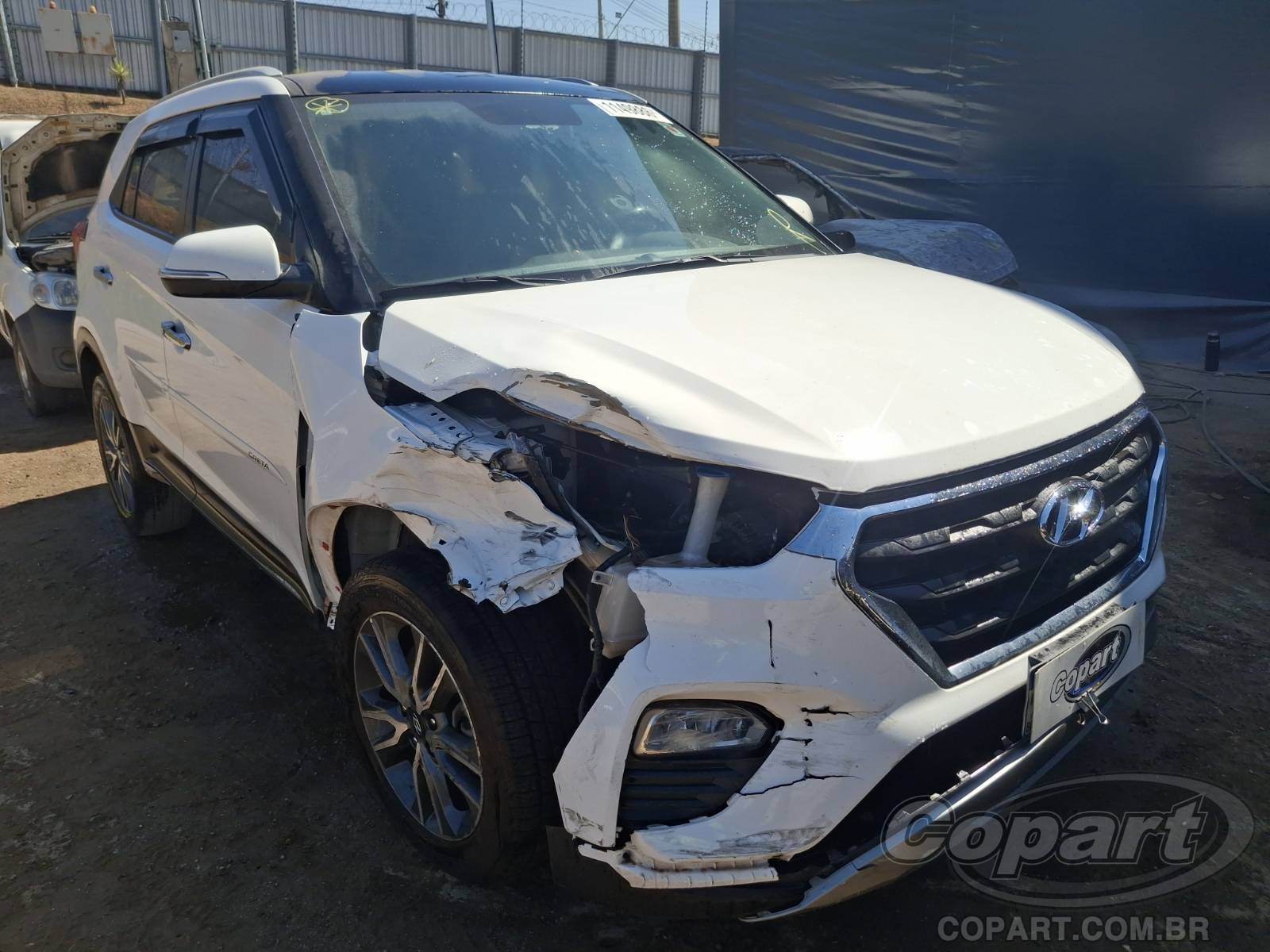 Veículo Hyundai Creta Hyundai Creta Prestige 2.0 16V 2017 Colisão 2017 em leilão