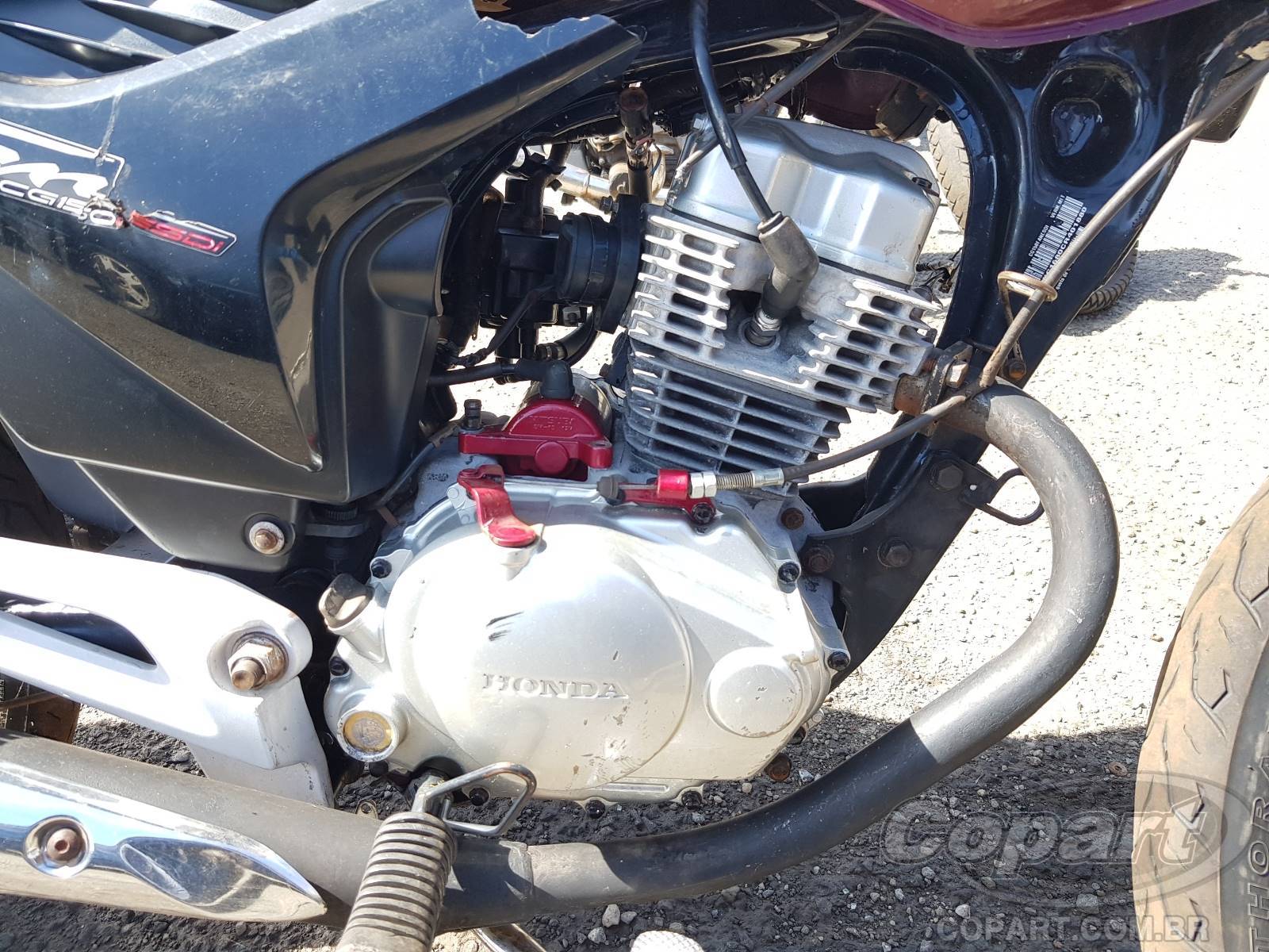2012 HONDA CG 150 — leilão em Goiânia/GO (foto 6)