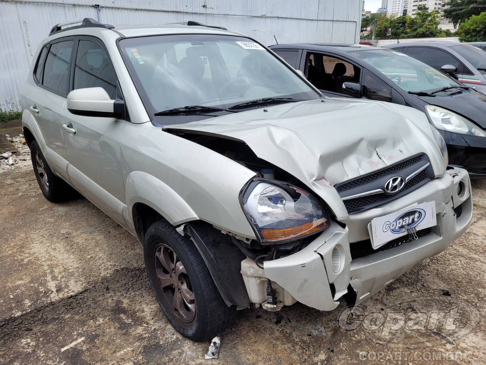 Veículo Hyundai Tucson Hyundai Tucson GLS 2.0 16V 2013 Colisão Média Monta 2013 em leilão