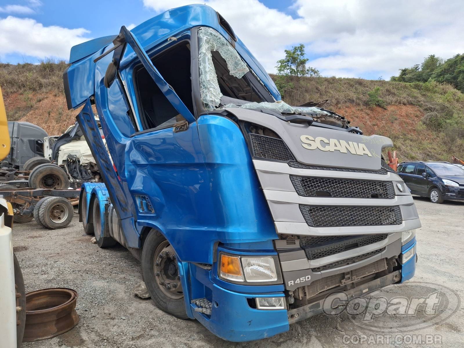 Veículo SAAB-SCANIA Scania SCANIA R 450 2021 em leilão