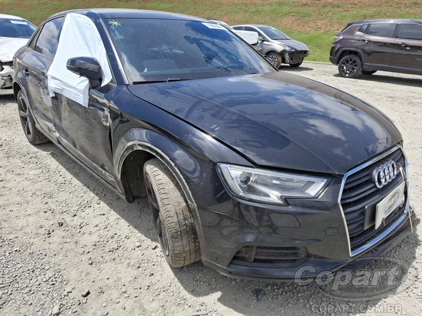 Veículo Audi A3 SEDAN AUDI A3 SEDAN 1.4 16V TFSI TURBO 2017 2018 em leilão