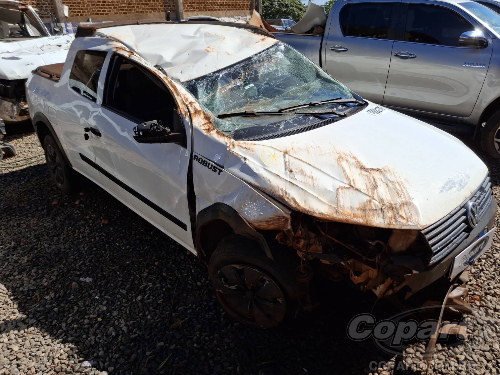 Veículo VOLKSWAGEN Saveiro VOLKSWAGEN SAVEIRO CD 2018 2018 em leilão