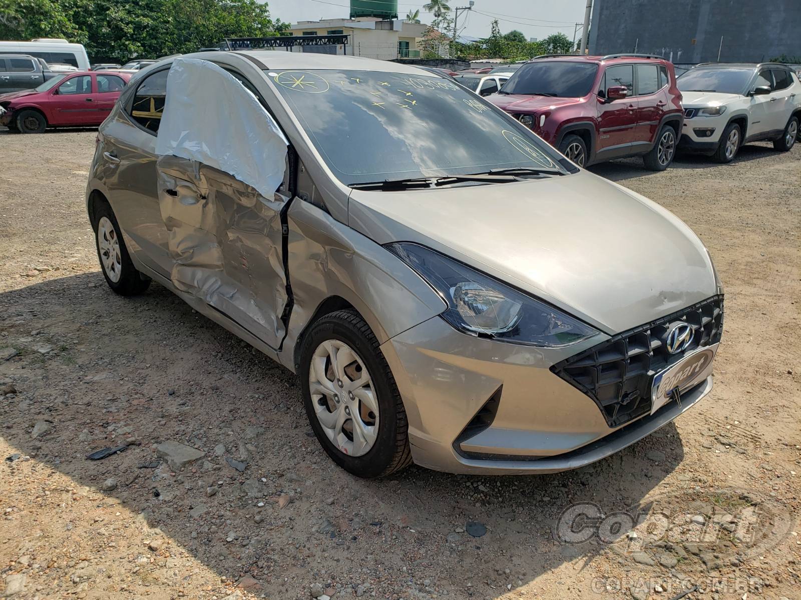 Veículo Hyundai HB20 HYUNDAI HB20 Vision 1.0 12V CVVT 2021 2022 em leilão
