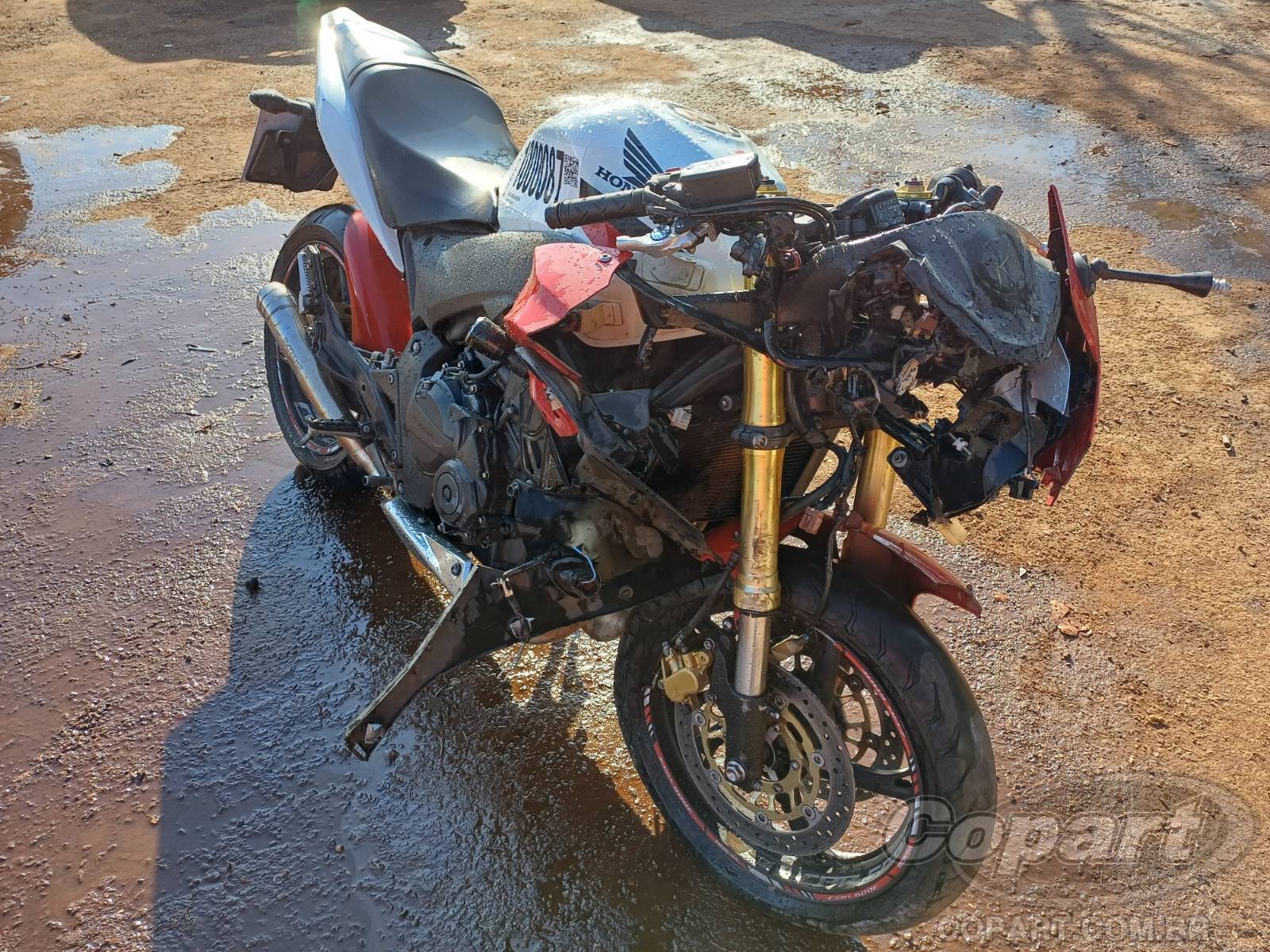 Veículo HONDA CBR 2013 HONDA CBR 600F 2013 em leilão