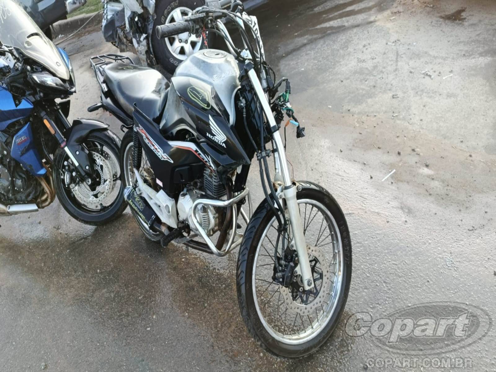 Veículo HONDA CG Honda CG 160 Fan FlexOne 2021 2021 em leilão