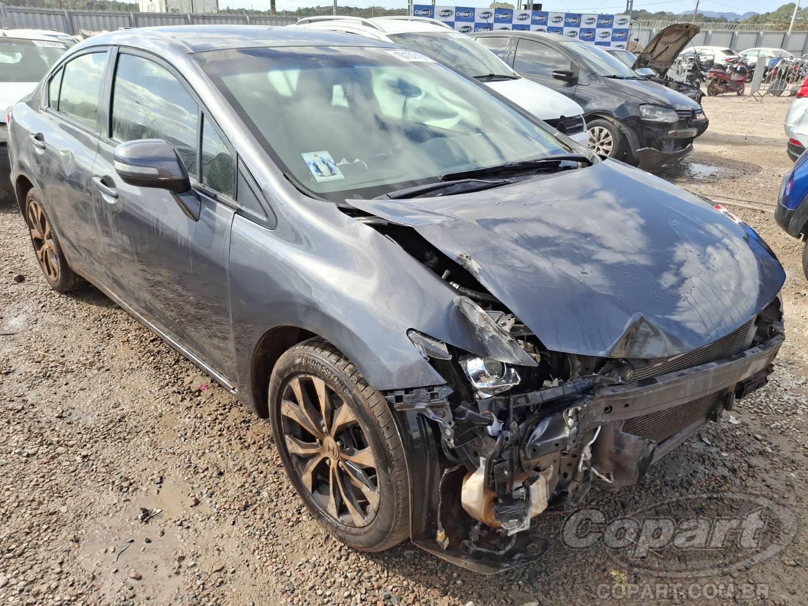 Veículo Honda Civic HONDA CIVIC LXR 2.0 16V i-VTEC 2015 2016 em leilão