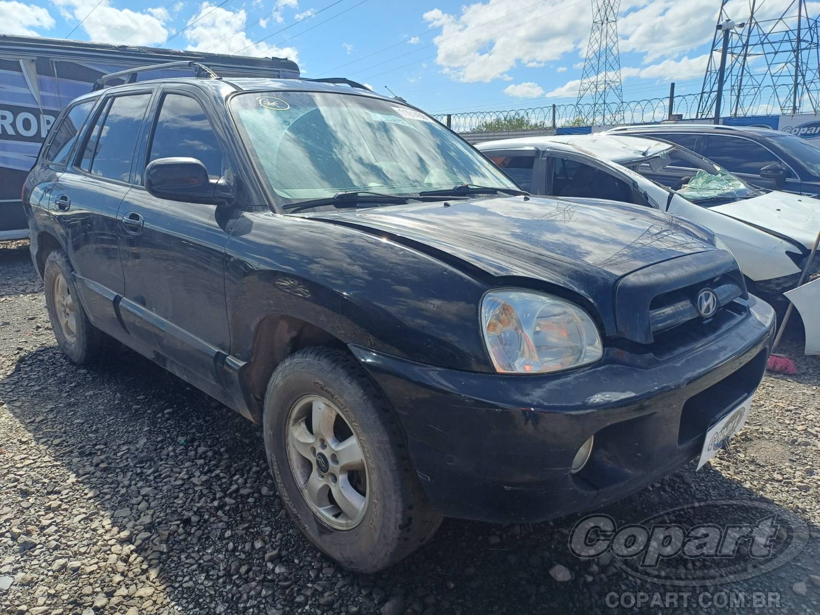 Veículo Hyundai Santa Fe Hyundai Santa Fe 2.7 V6 2006 2006 em leilão