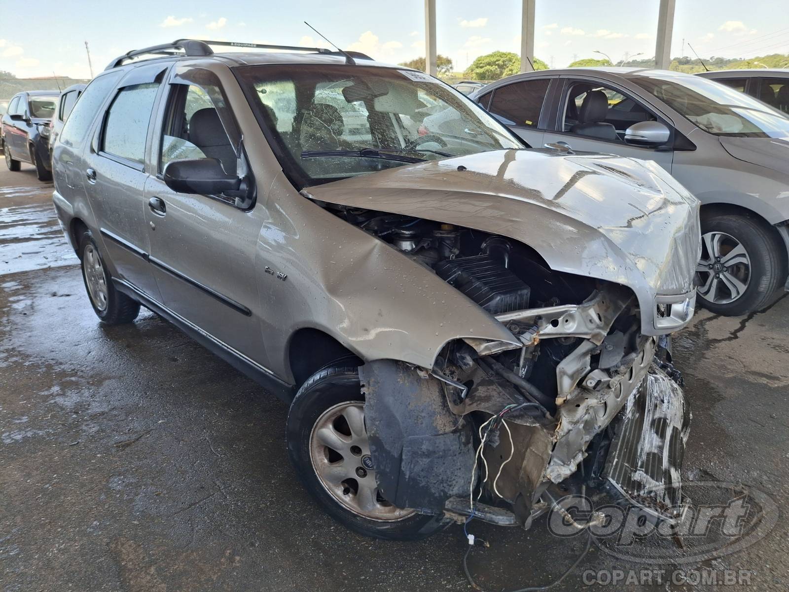 Fiat Palio Weekend ELX Fire 1.3 16V 2002 Colisão Média Monta