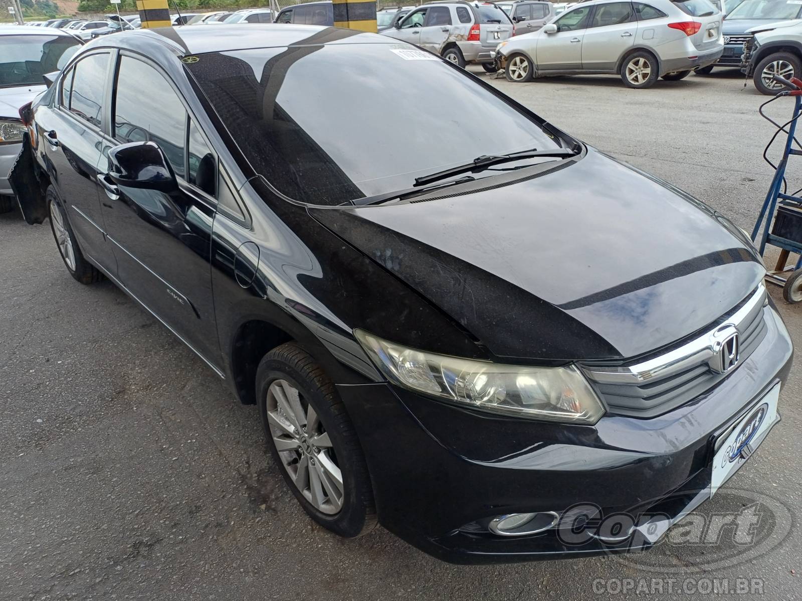 Veículo Honda Honda Honda Civic 2013 - Collision, Engine Starts 2013 em leilão