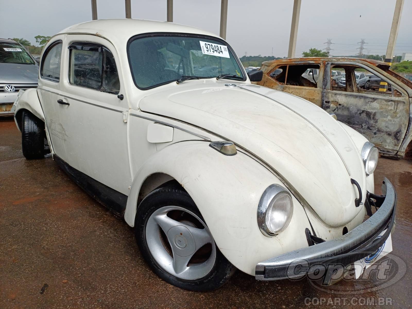 Veículo VW - VolksWagen Fusca Volkswagen Fusca 1985 Médio Monta Colisão 1985 em leilão