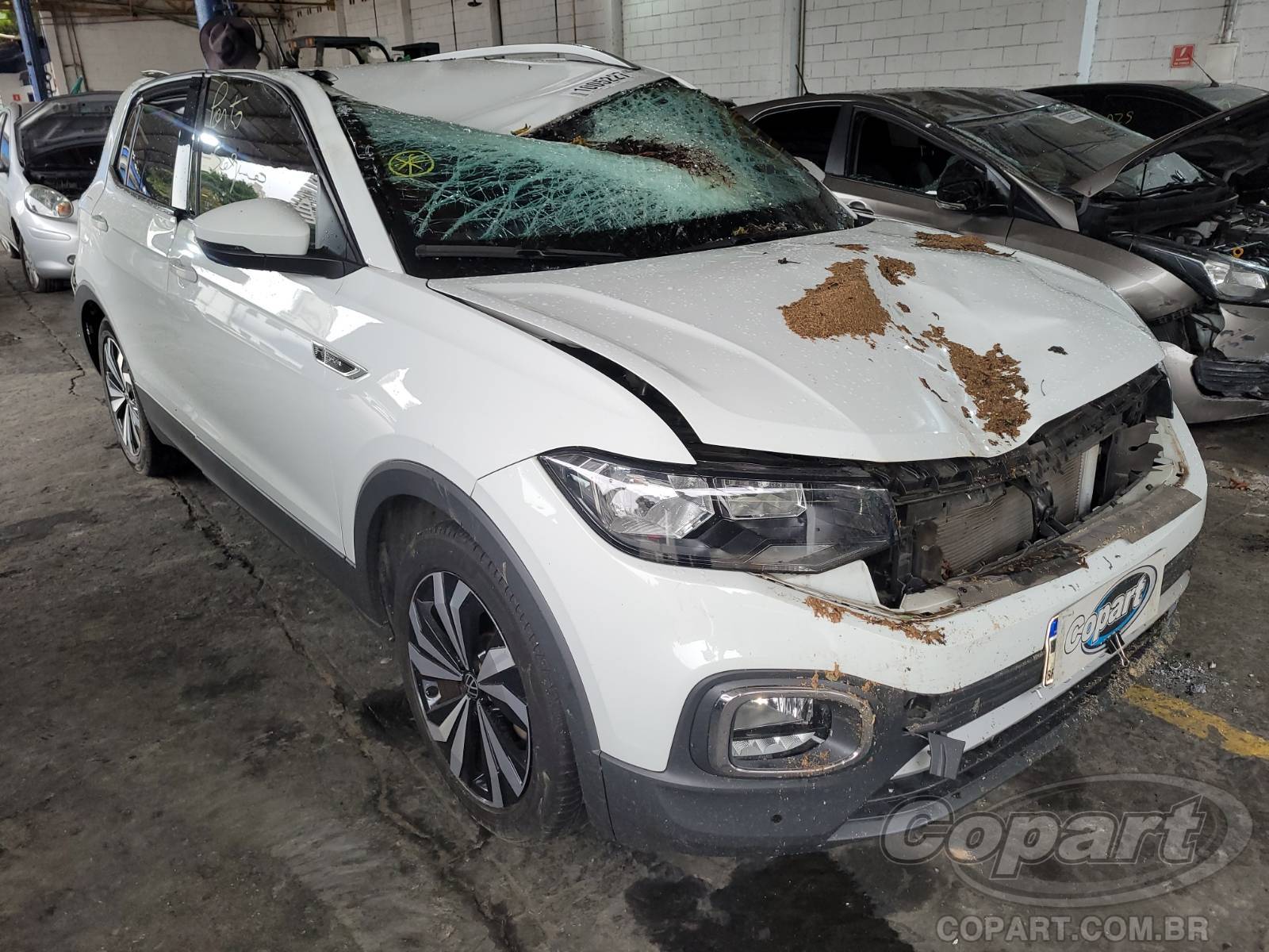 Veículo VW - VolksWagen T-Cross VOLKSWAGEN T-CROSS Highline 250 AT 1.4 16V TSI Turbo 2022 2022 em leilão