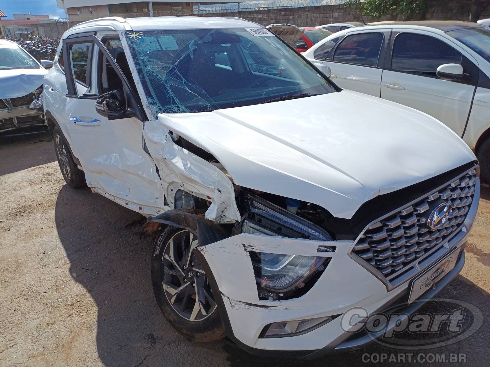 Veículo Hyundai Creta HYUNDAI CRETA LIMITED 1.0 TGDI TURBO 2024 2024 em leilão