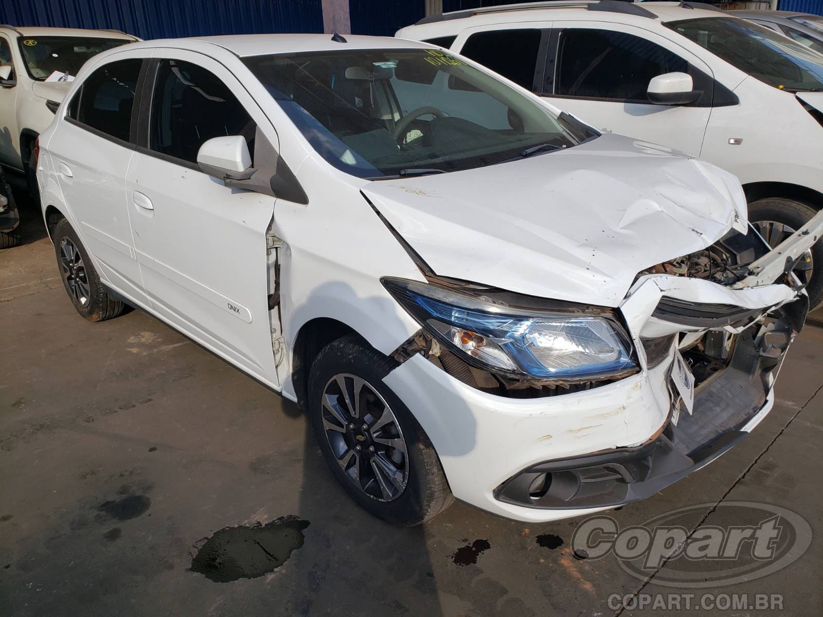 Veículo GM - Chevrolet Onix CHEVROLET ONIX LTZ 1.4 SPE 2016 2016 em leilão