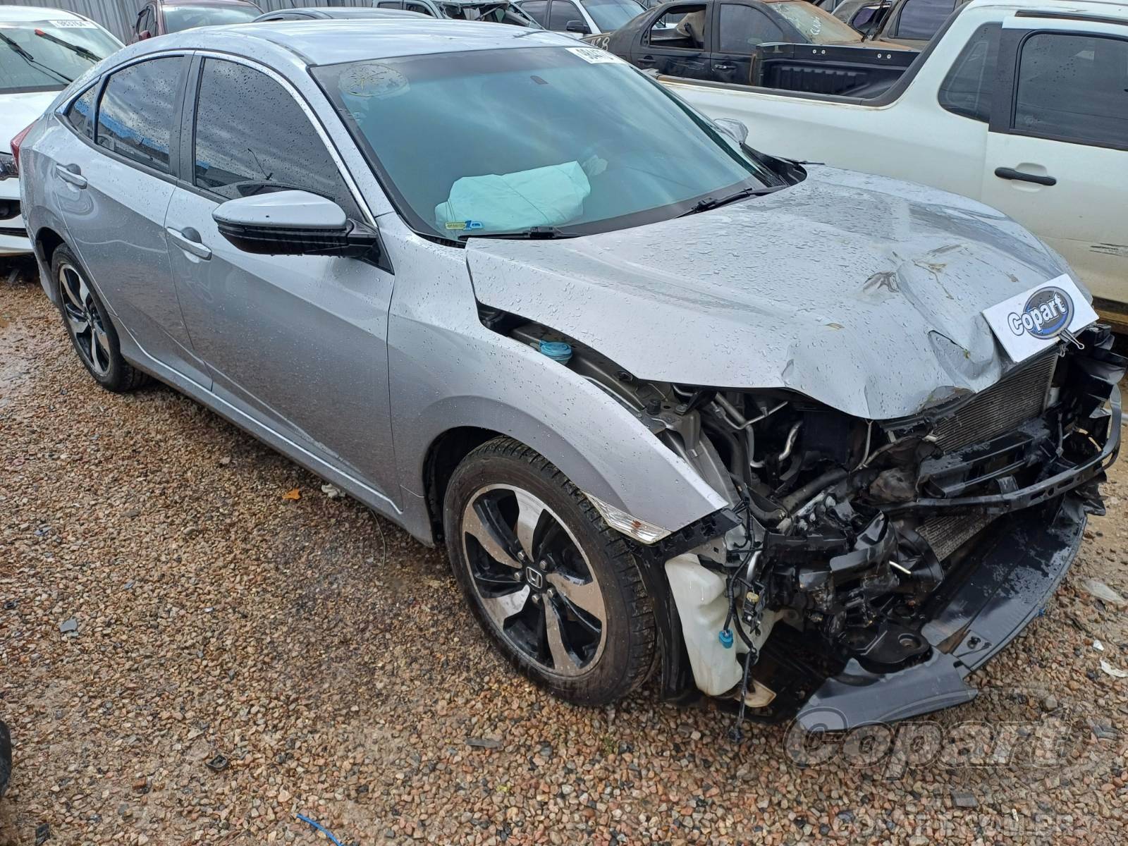 Honda Civic EXL 2.0 16V i-VTEC 2017 Médio Dano Frontal
