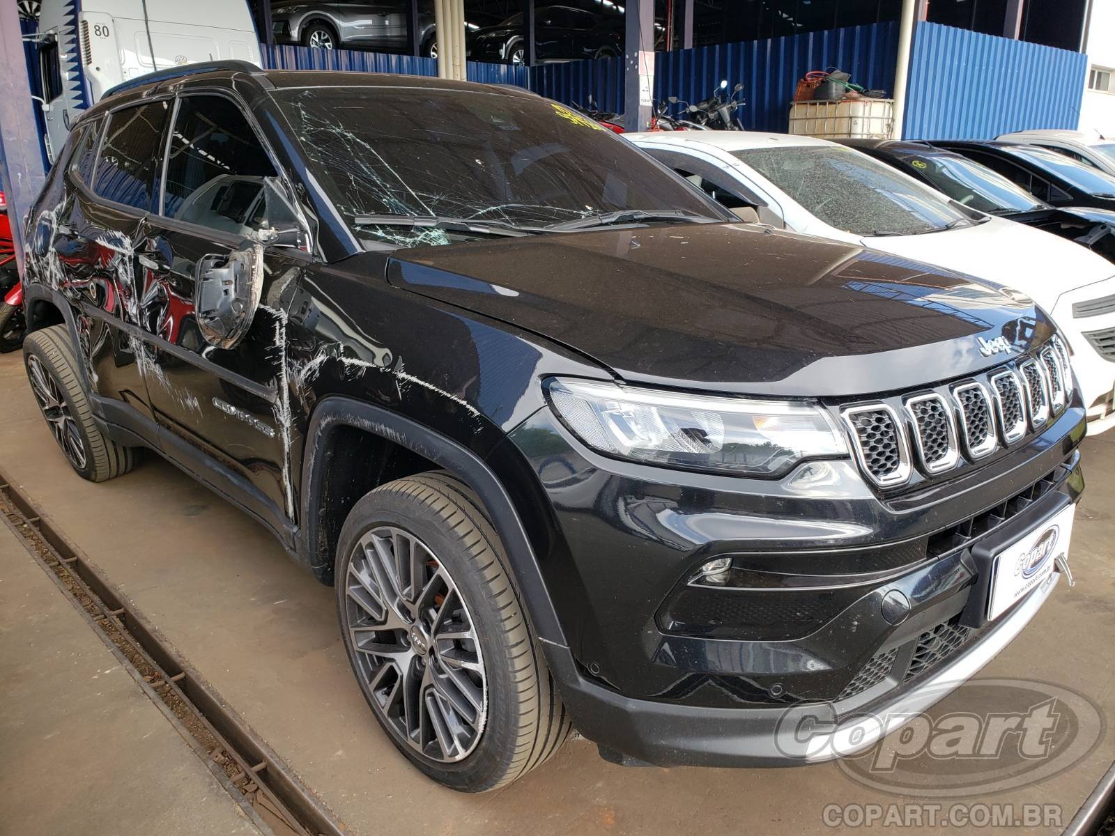 Veículo Fiat Compass JEEP COMPASS LIMITED T270 2021 2022 em leilão